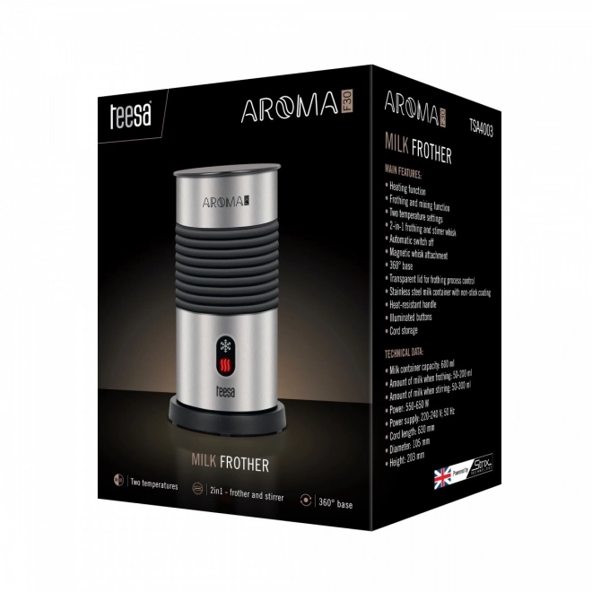 Elektromos tejhabosító Teesa AROMA F30