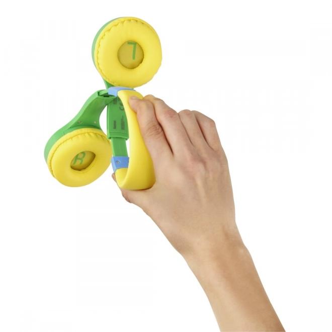 Kids Guard gyermek fejhallgató hangerőkorlátozással, zöld