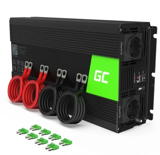 autós inverter Green Cell 12V 230V 2000W/4000W