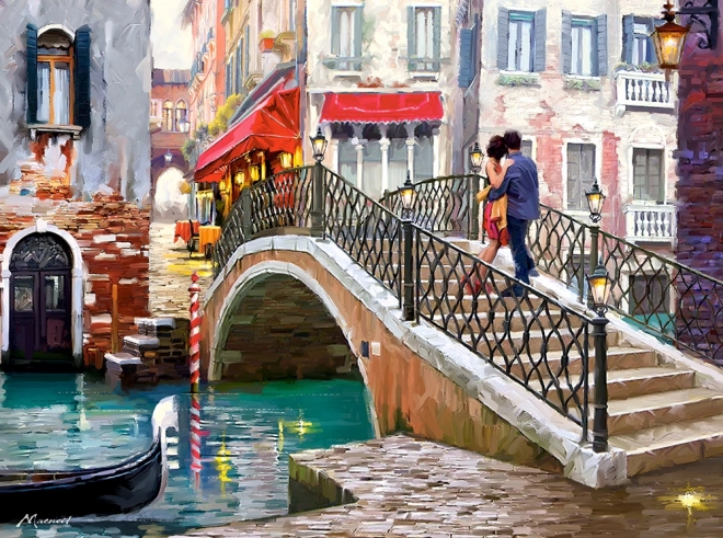 CASTORLAND Puzzle 2000 darabos Velencei híd - Velencei híd 92x68cm