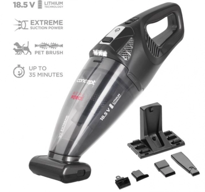 Concept kézi porszívó 18,5 V Real Force