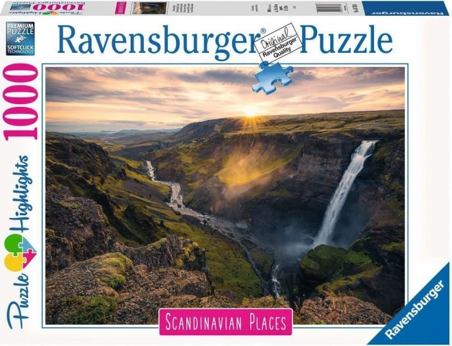 Ravensburger: skandináv tájkép puzzle 1000 darabos