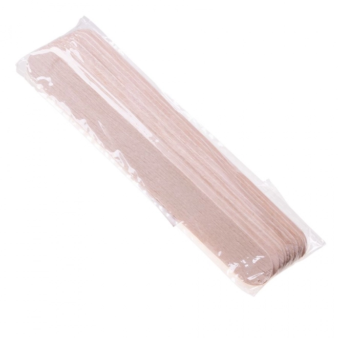 Fa spatulák viasz felviteléhez