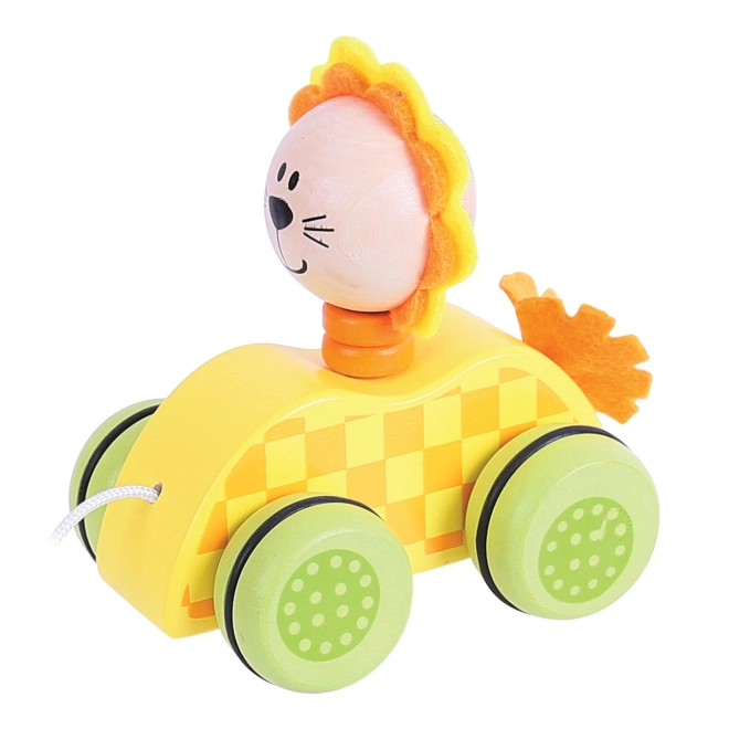 Bigjigs Toys húzható oroszlán játék