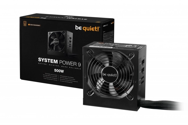 Be Quiet System Power 9 500W tápegység