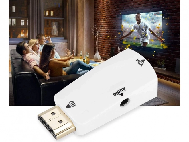 Hdmi vga adapter audio csatlakozóval