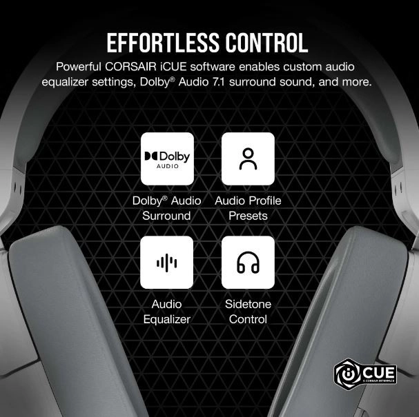 Corsair HS55 Gaming Fejhallgató