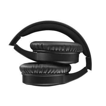 Fekete Bluetooth vezeték nélküli fejhallgató