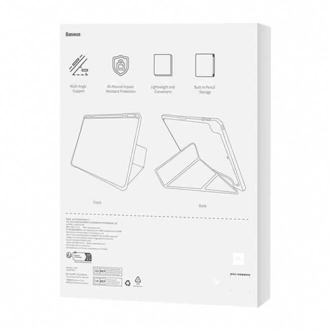 Baseus Minimalist Series iPad-hoz, világos lila – 10 10,9"