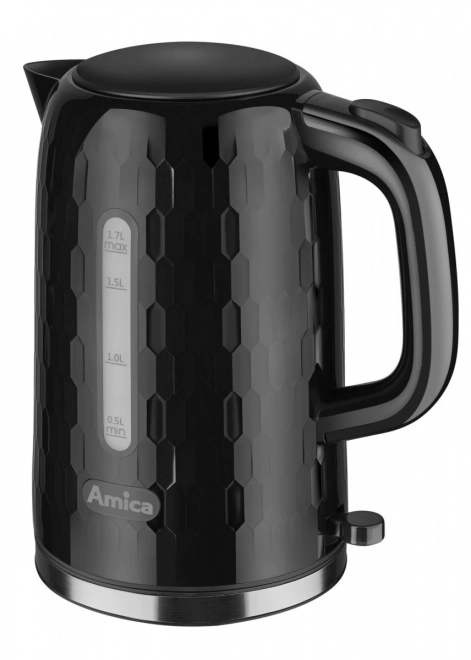 Amica vízforraló 1.7l fekete