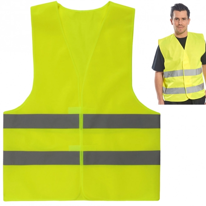 Reflex figyelmeztető mellény sárga méret XL