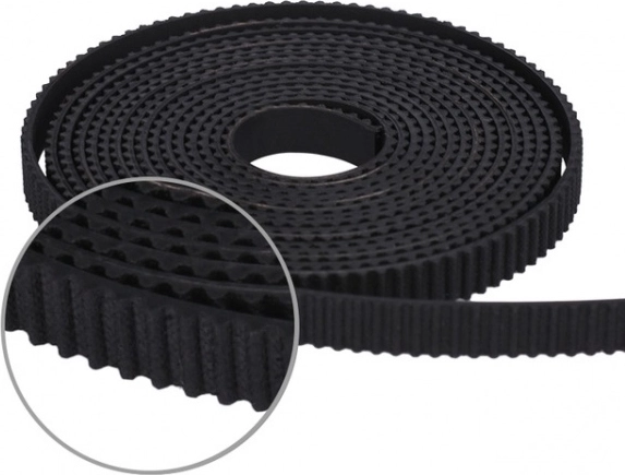 GT2 fogasszíj 6 mm — méteráru 10 cm
