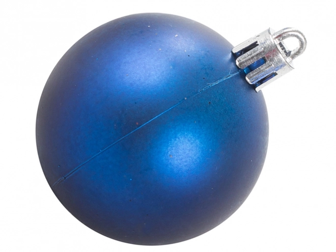 Karácsonyi díszek kék csillogó csillag