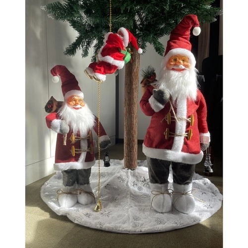Karácsonyi Mikulás figura 45cm