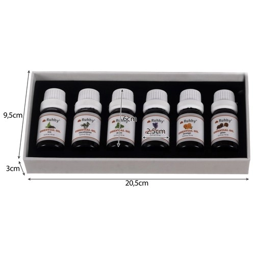 6 darabos illóolaj készlet - 10 ml