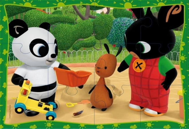 Puzzle maxi Bing 2 x 12 darabos