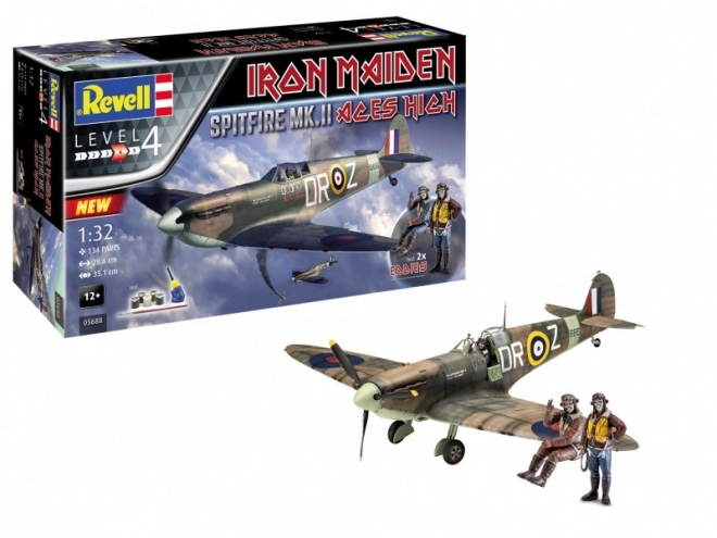 Modell Vasművész Spitfire MK.II Aces High