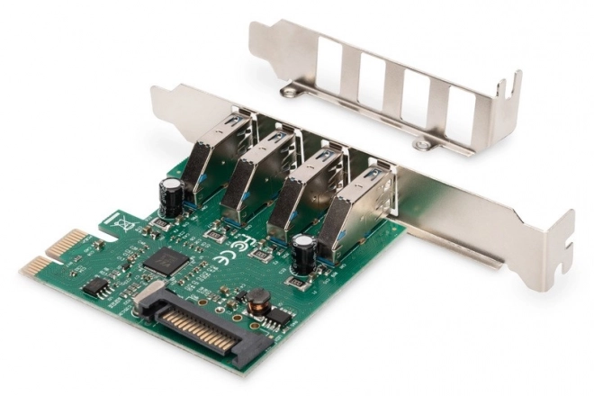 USB 3.0 PCI Express bővítőkártya 4 porttal