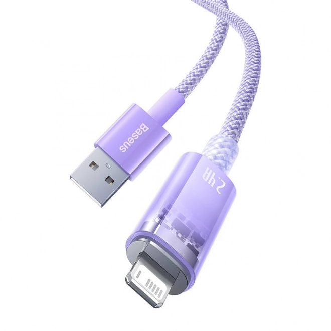 Gyors töltő USB-A-ról Lightning-re kábel Baseus Explorer Series 1m