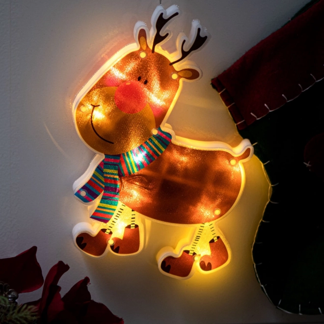 Led karácsonyi dekorációs rénszarvas lámpa