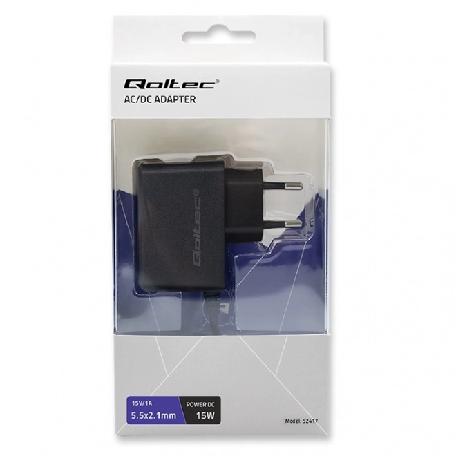 Qoltec 15W hálózati adapter