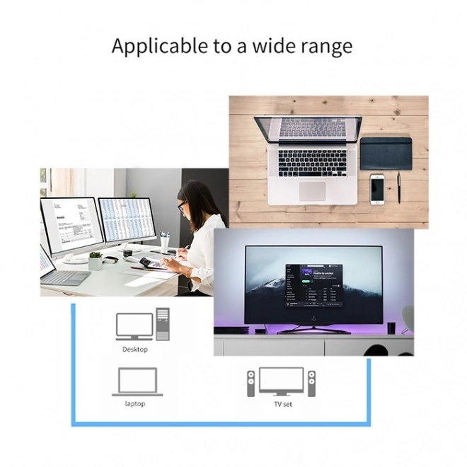 SATA adapter SSD HDD meghajtóhoz 2.5" USB-C