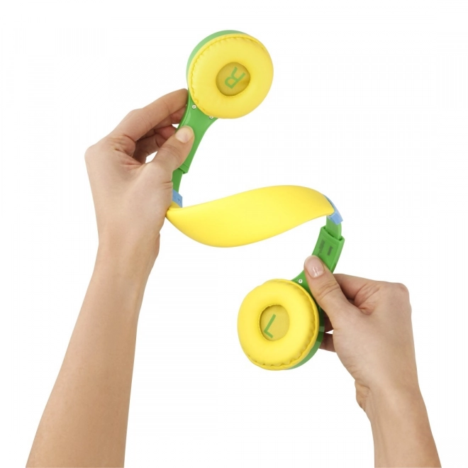 Kids Guard gyermek fejhallgató hangerőkorlátozással, zöld