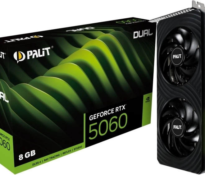 Palit GeForce RTX 5060 Dual Grafikus Kártya 8GB GDDR7