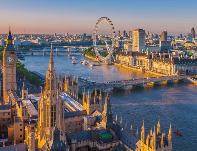 Ravensburger Londoni Hangulat Puzzle 2000 darabos