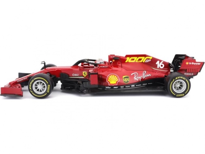 Bburago Ferrari SF 1000 osztrák #16 Leclerc modellautó 1:18 méretarányban