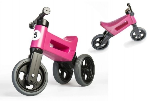 Funny Wheels Rider Sport zöld futóbicikli 2 az 1-ben – Rózsaszín