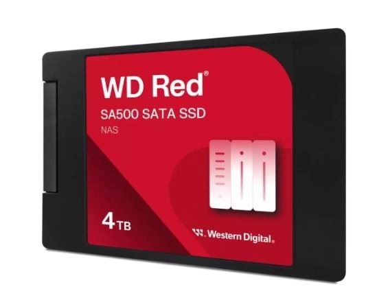 Western Digital Red SSD 4TB NAS meghajtó