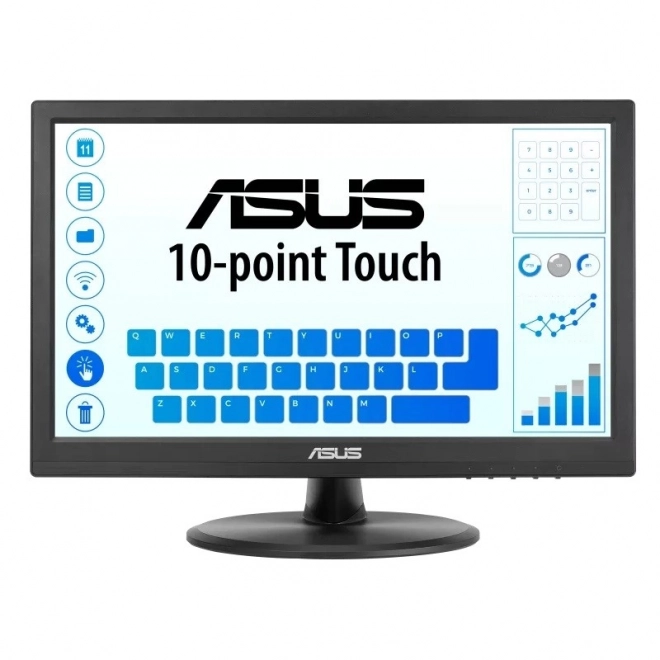 Érintőképernyős monitor IPS FHD 15,6 hüvelykes Asus