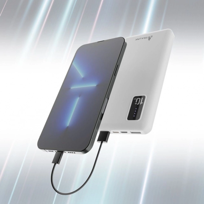 Extralink powerbank 10000 mAh fehér