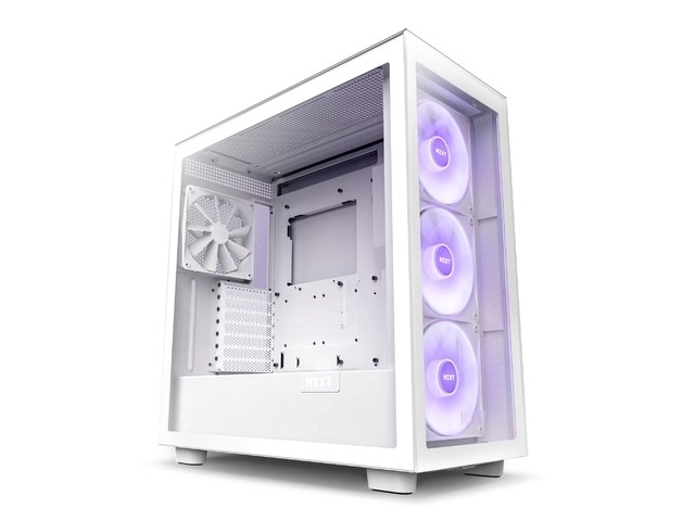 Fehér RGB színes játék számítógépház