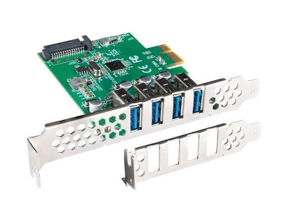 PCI Expressről USB 3.1 Gen1 kártya