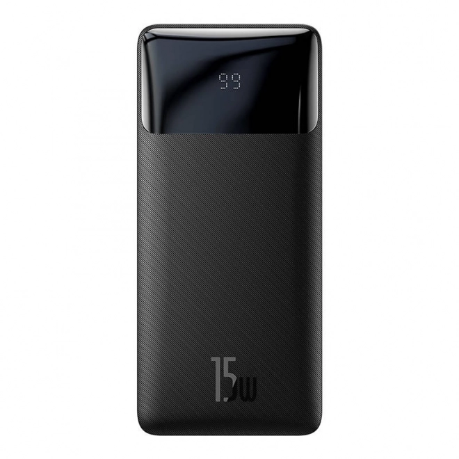 Baseus Powerbank 30000mAh, 15W, fekete