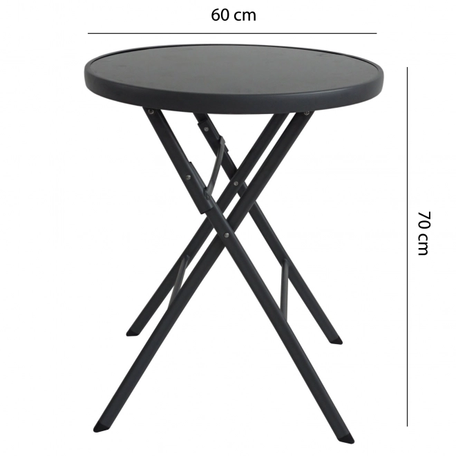 ModernHome összecsukható kerti asztal 60 cm