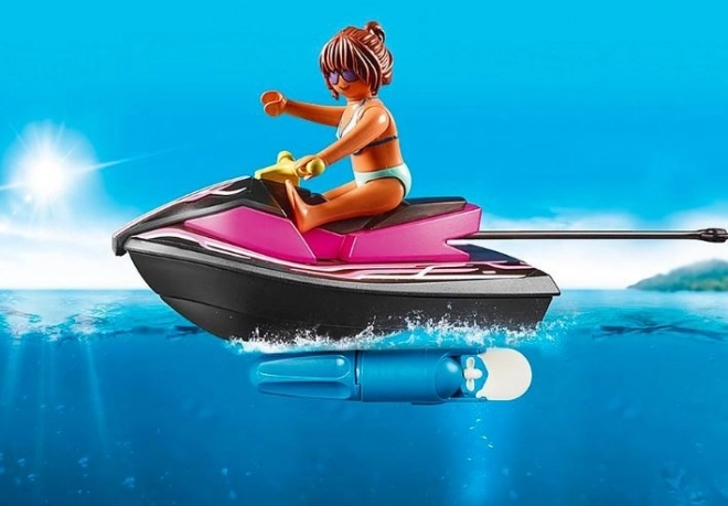 Playmobil Family Fun vízi scooter banánhajóval kezdőcsomag