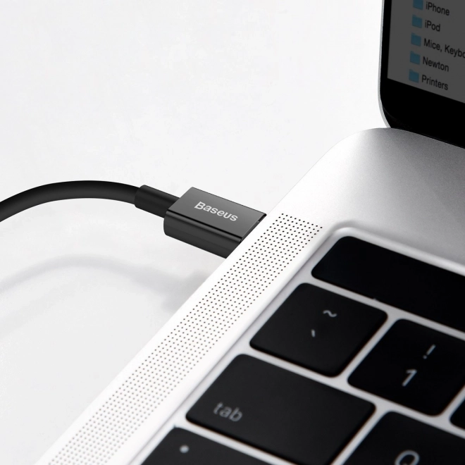 Baseus Superior usb-C kábel iPhone-hoz 20W PD 1m fekete