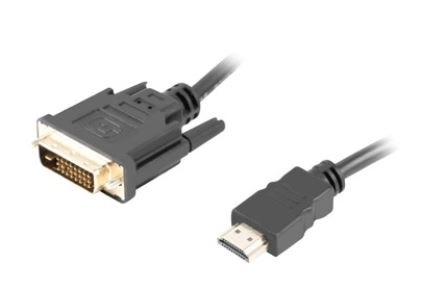 Lanberg HDMI-DVI-D kábel 3 m fekete