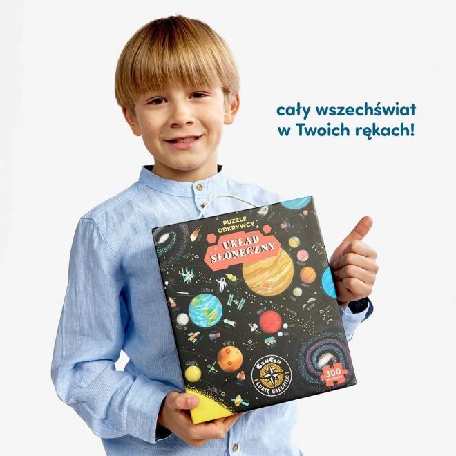 Felfedezők Puzzle - Naprendszer 300 Darabból