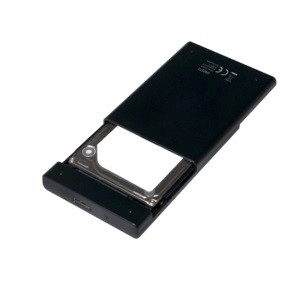 Külső HDD ház USB3.0 2,5' SATA fekete