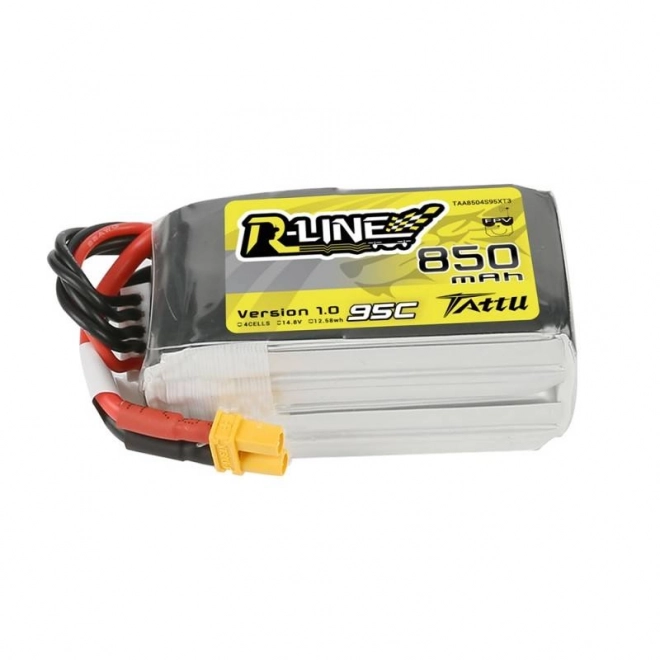 tattu r-line 850mah 4s lipo akkumulátor kiváló teljesítménnyel