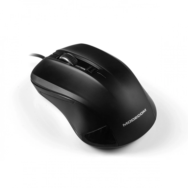 Fekete ergonomikus MODECOM számítógépes egér
