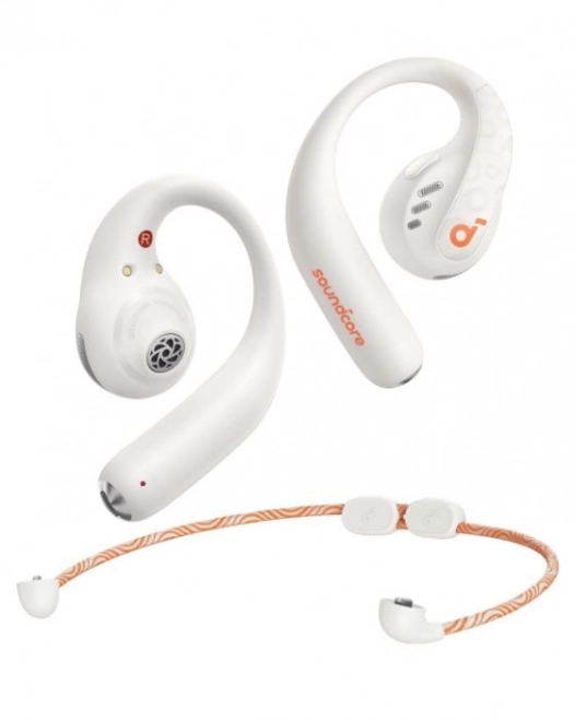 Hangszigetelő fejhallgató - Soundcore AeroFit Pro fehér