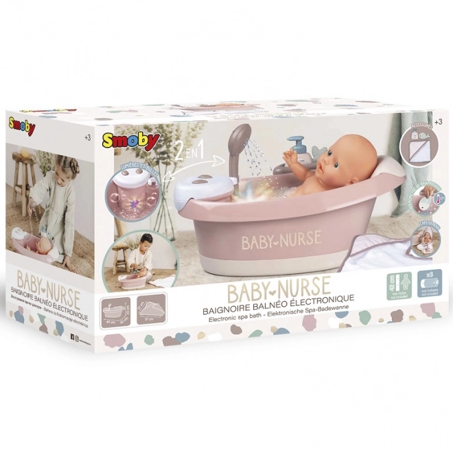 Vani adozott baba Smoby Baby Nurse