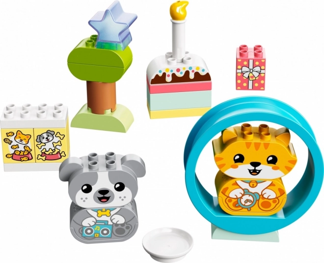 LEGO DUPLO Az első kutyám és cicám hangokkal