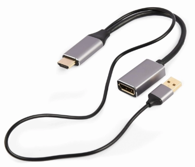 Hdmi-dp adapter 4k 60Hz USB-A energiaellátással