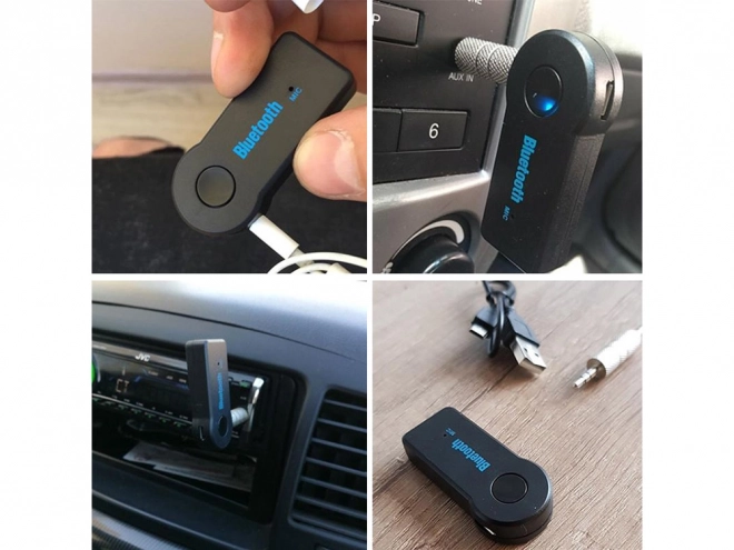 Bluetooth aux minijack hangvevő adapter